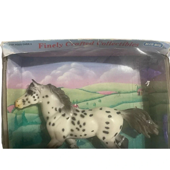 Vintage Blue Ribbon Stables  Horse Blue Box #37632 ULTRA RARE - Picture 14 of 16